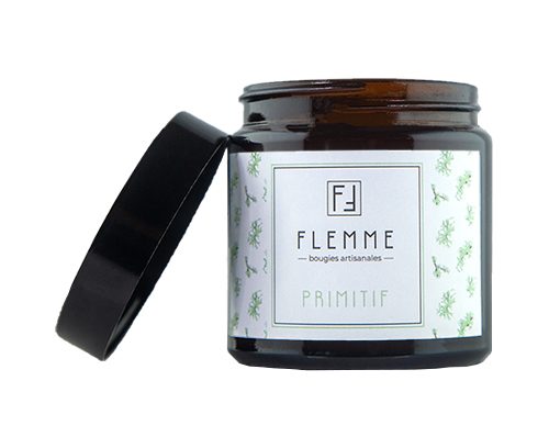 Primitif - Flemme Bougie artisanale naturelle parfumée