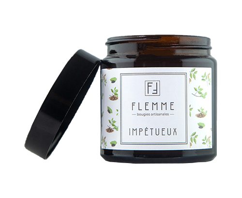 Impétueux - Flemme Bougie artisanale naturelle parfumée