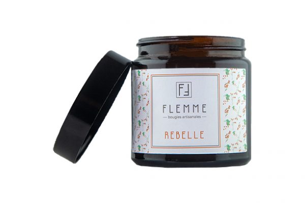 Rebelle - Flemme Bougie artisanale naturelle parfumée